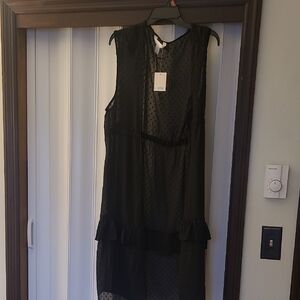 Elegant Black Sleeveless Dress